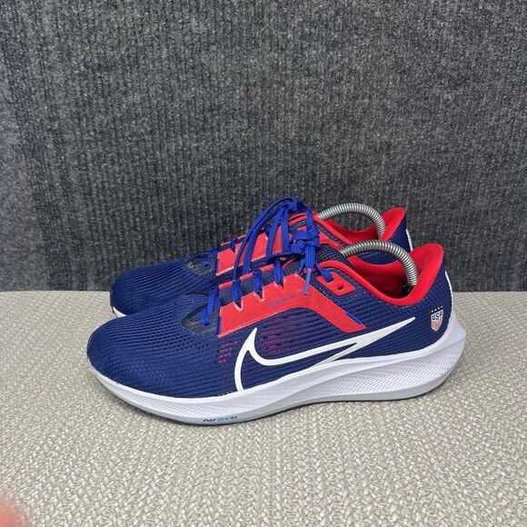 Nike Air Zoom Pegasus 40 Team USA Blue Running Shoes Mens Size 9 FN0096-401 main image 5